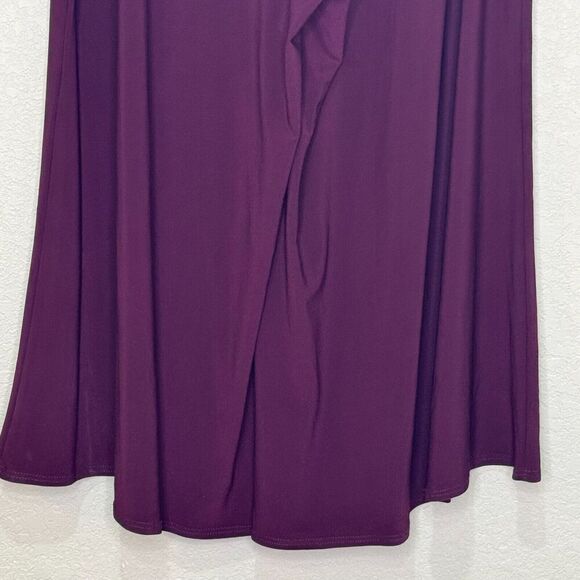 Clara Sun Woo 2 Piece Set Top & Culottte Pants Size Medium Burgundy - Picture 15 of 15